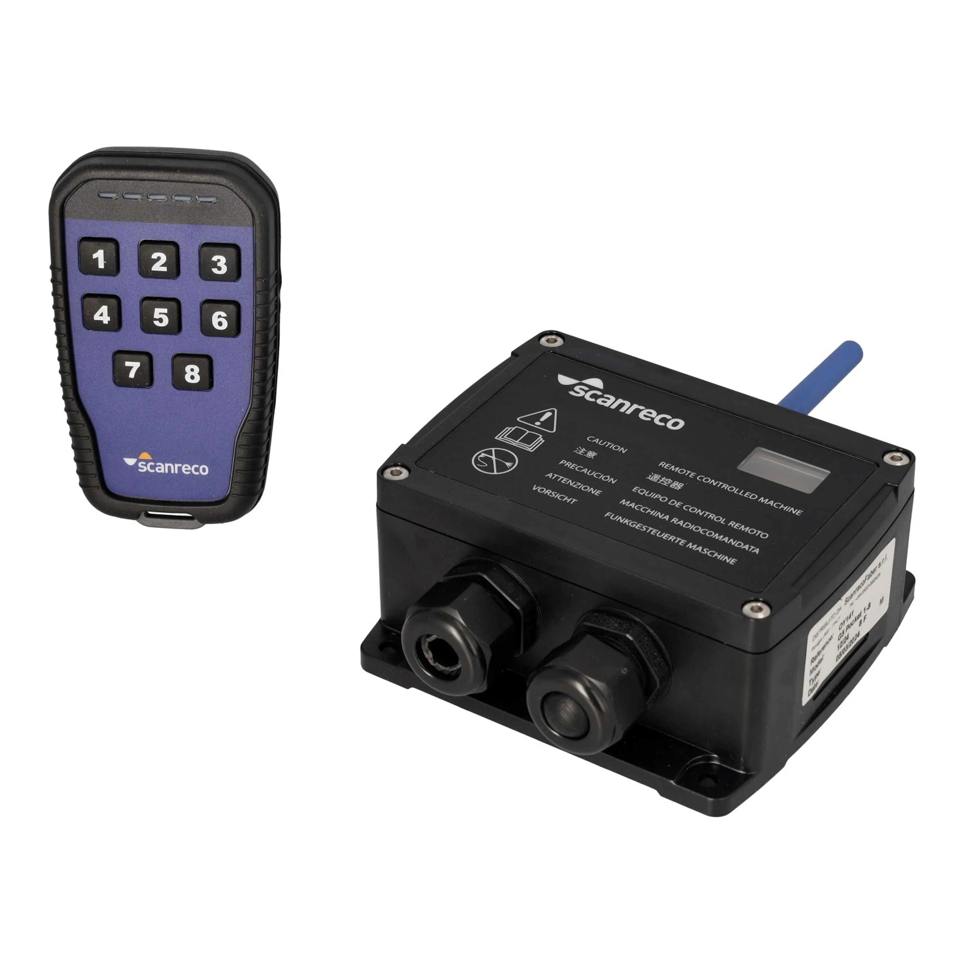 Scanreco G5 ON/OFF-radiostyrningar