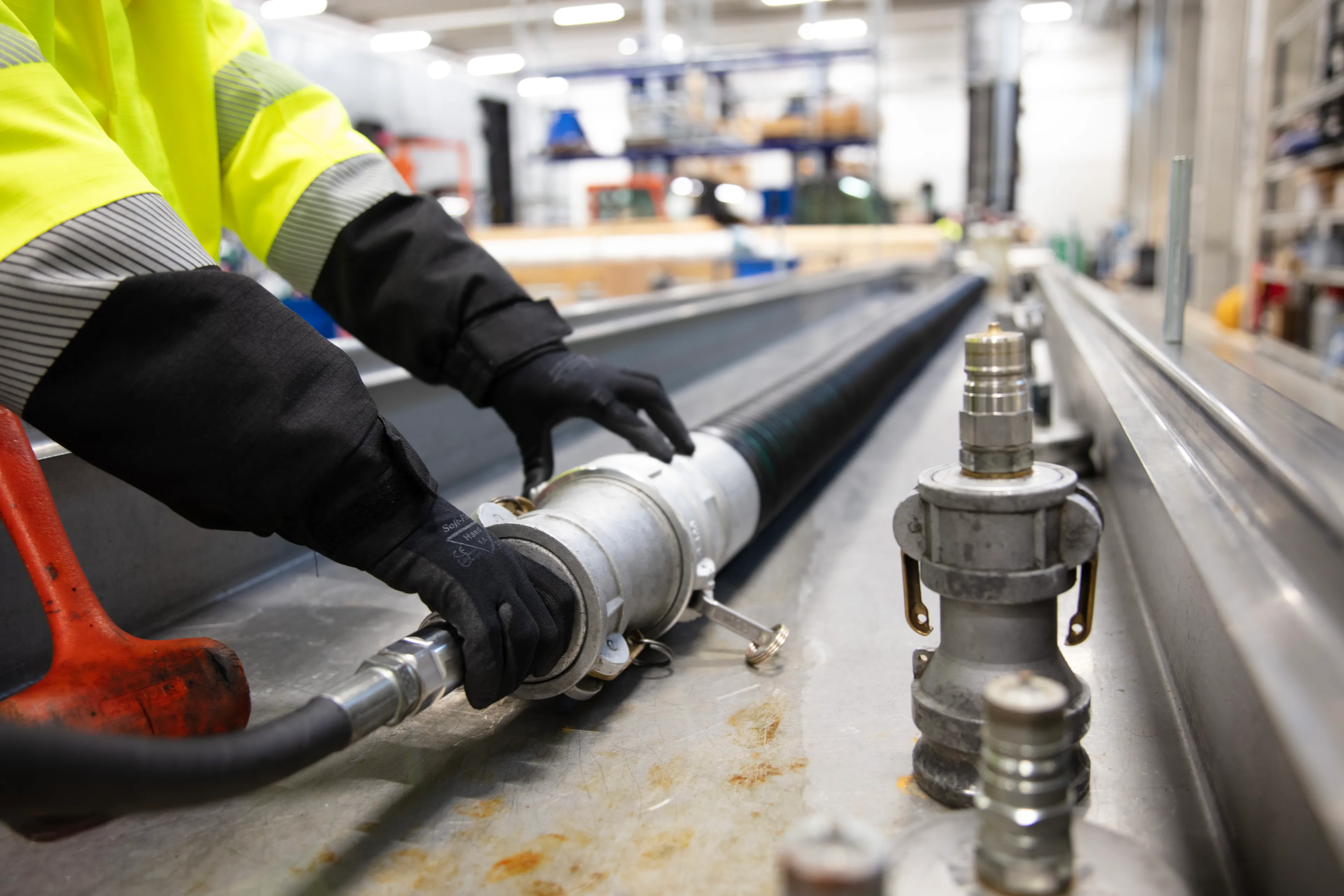 Pressure testing equipment