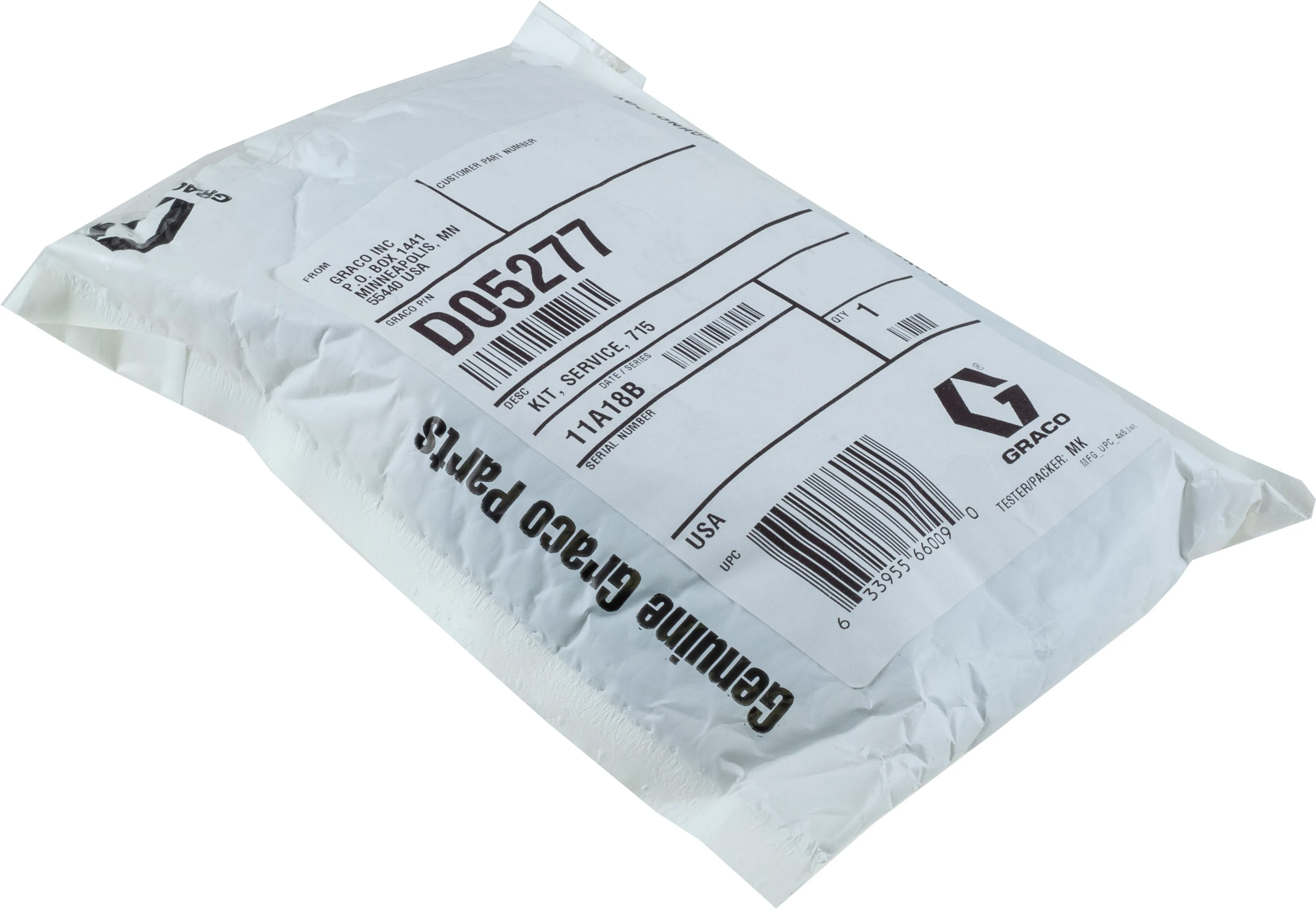 GRACO - Reparationssats för membranpump
