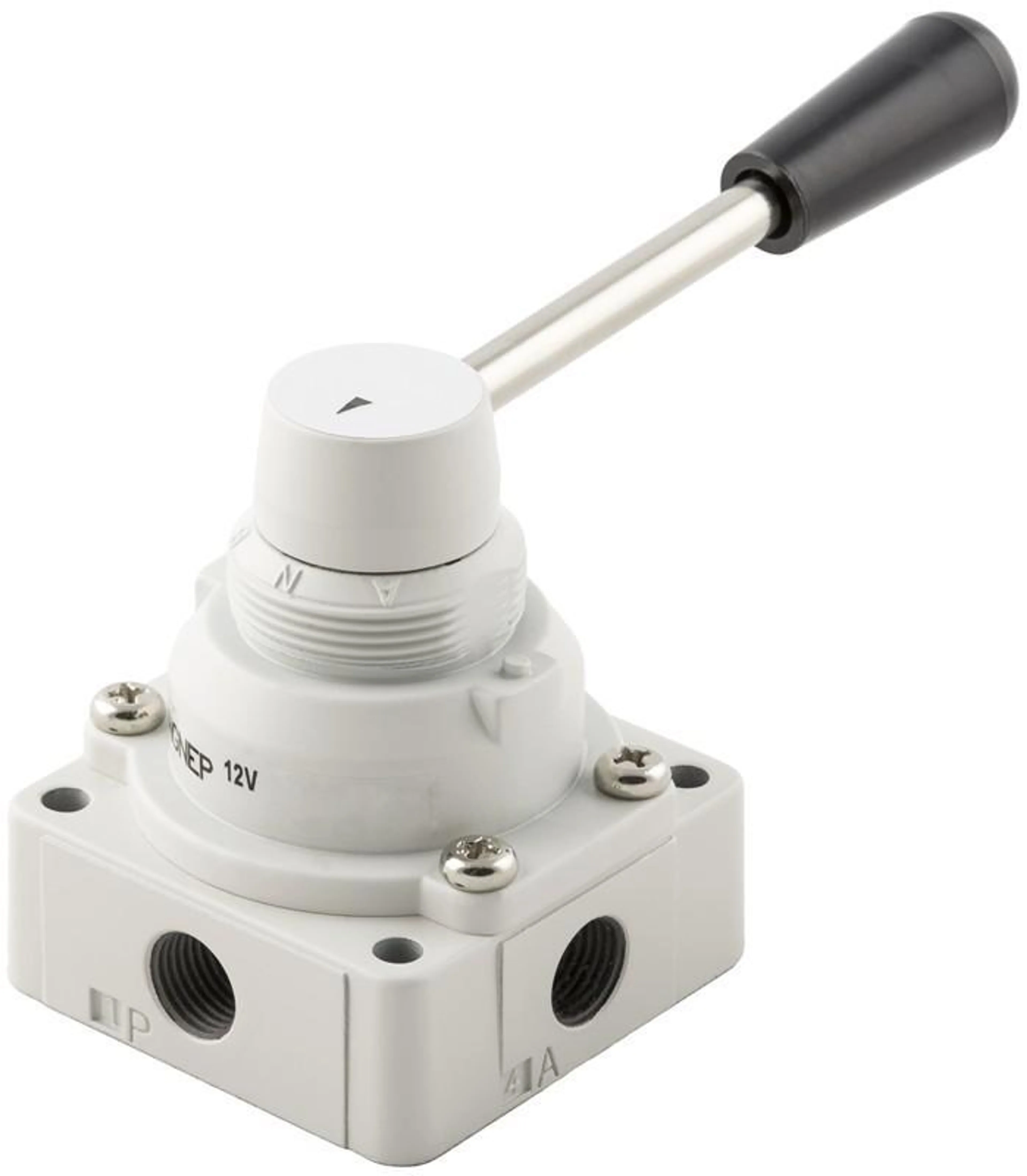 AG-12V - Handventil med vridspak