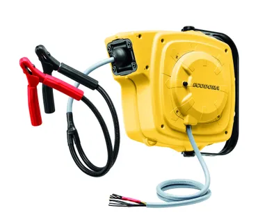 Cable reel for battery charging