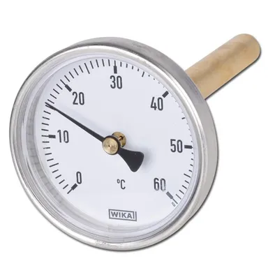 32-TW - Horizontal Thermometer 1/2" male