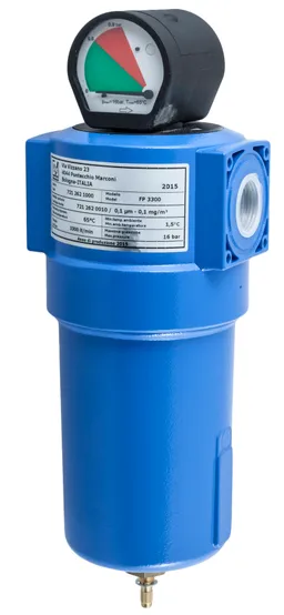 Compressed air filters and dryers