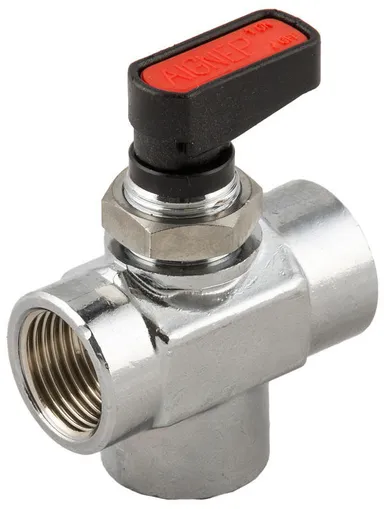 KHTC - 3-way ball valve vertical panel mount