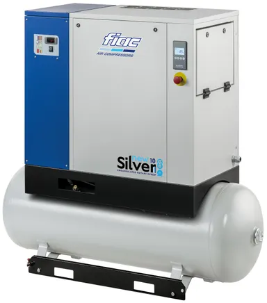 FIAC NEW SILVER screw compressor with dryer