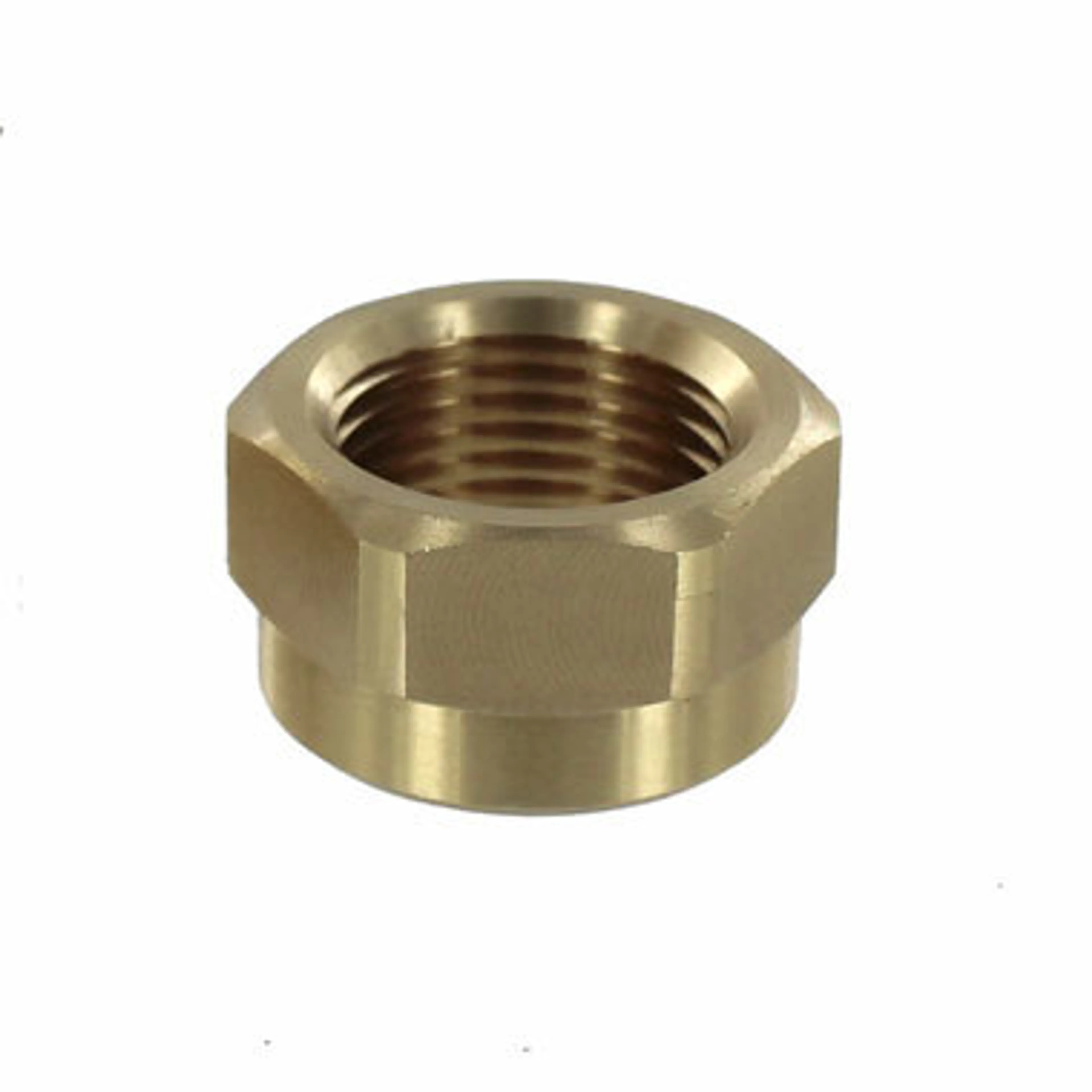 Munstycksmutter 3/8" mässing - 35-241030A