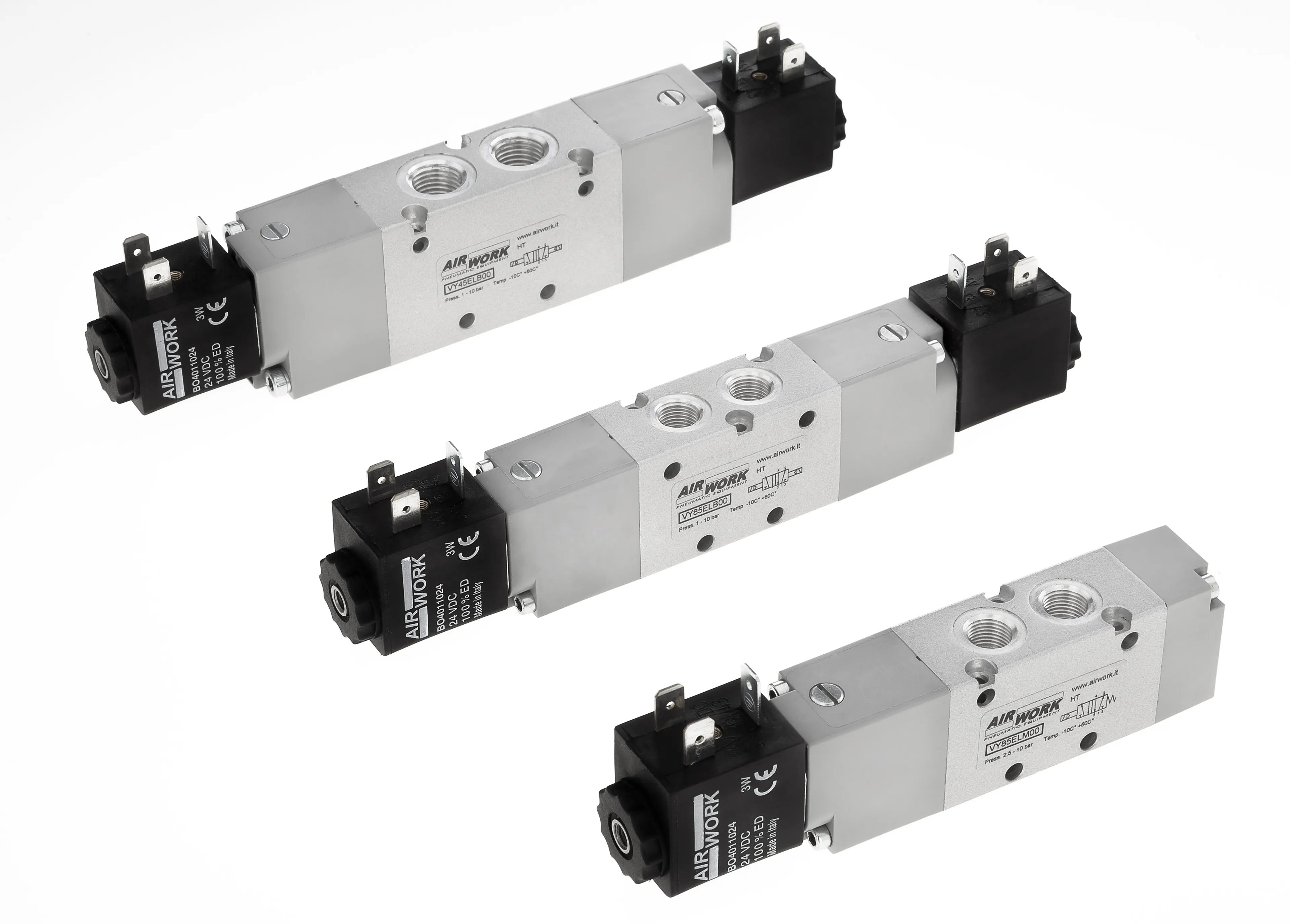 AW-VY - Elstyrda pneumatiska ventiler 1/2"
