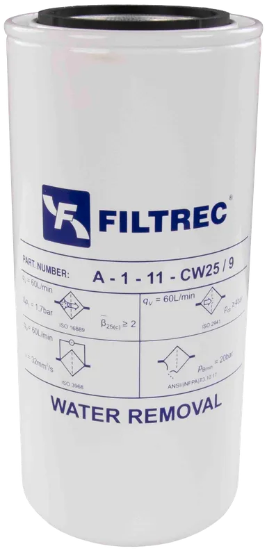 A111CW25/9 - Filtrec suodatinelementti
