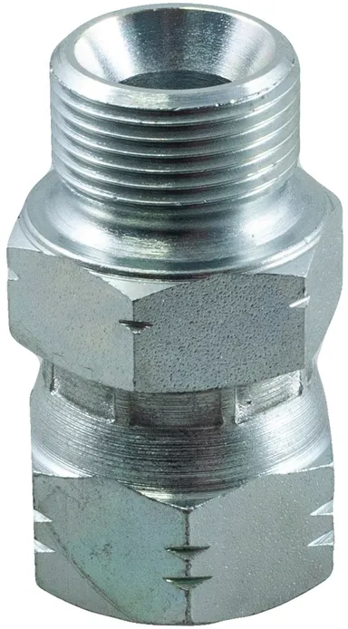6060 - Straight adaptor M / JIC