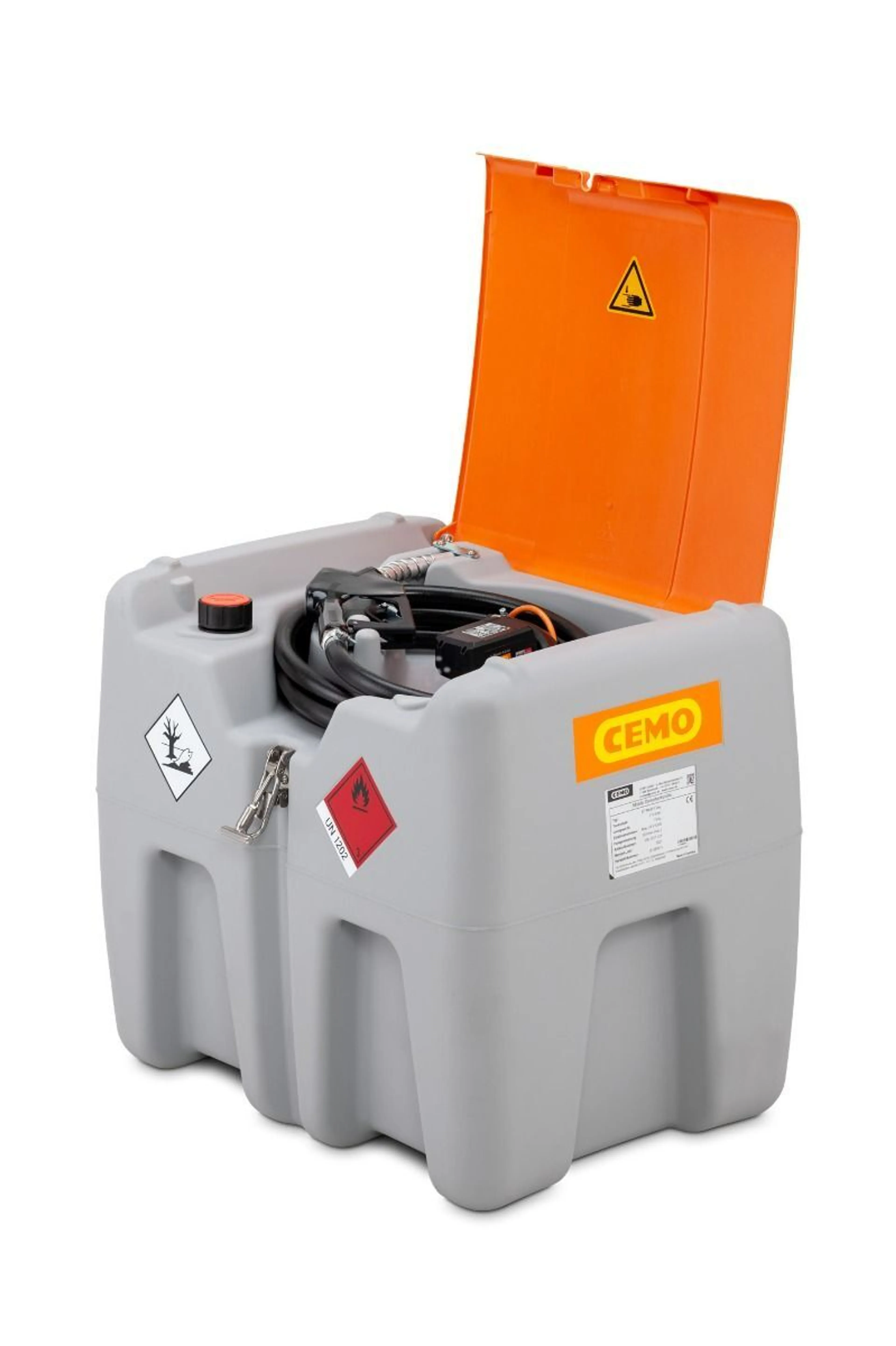 Batteridriven Cemo DT-Mobile Easy dieseltank med lock