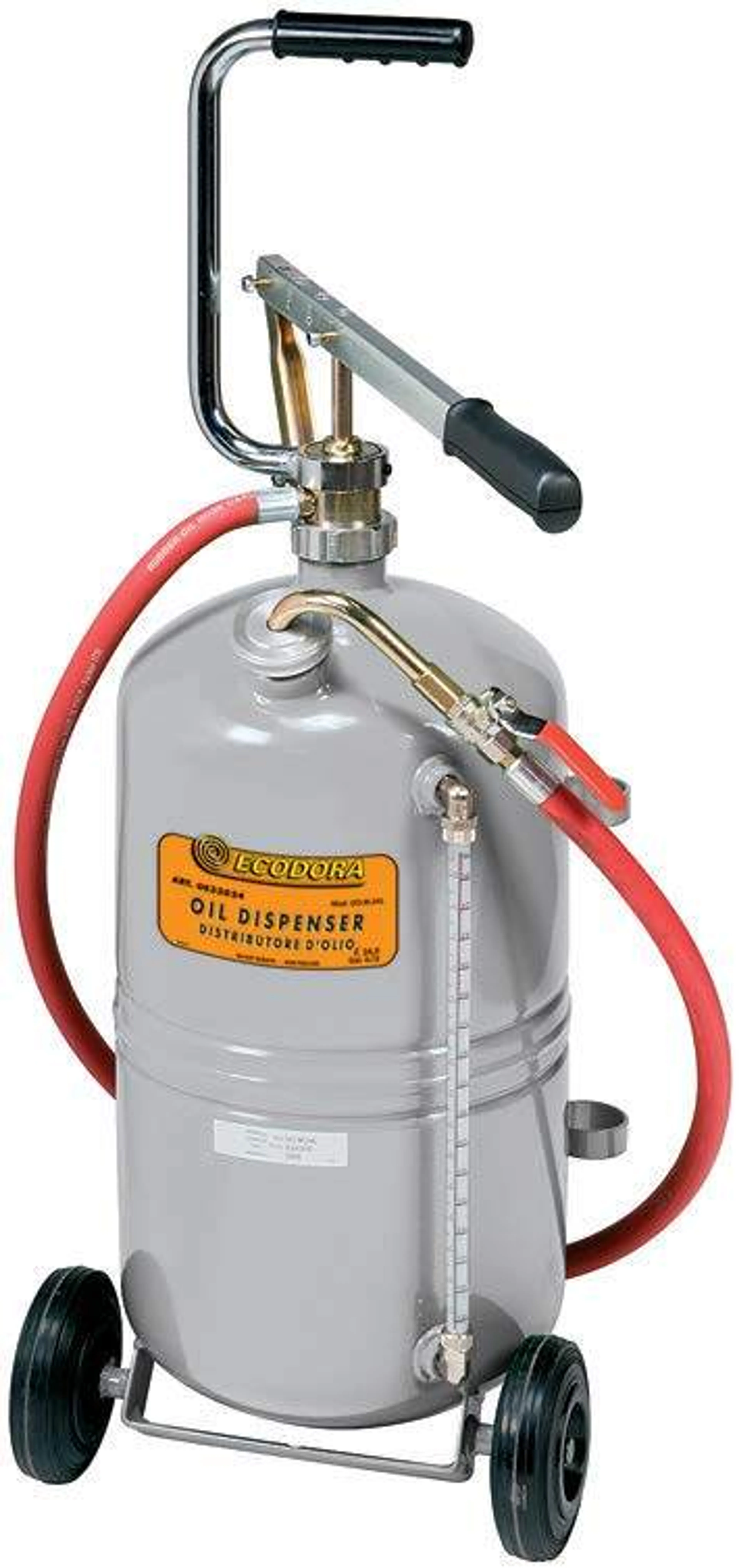 Oljepåfyllare med handpump