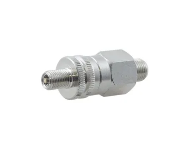 Compressed air filling valve for tire pressure gauge
