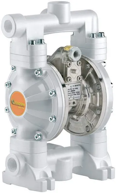 Polypropylene-bodied diaphragm pump - Ecodora
