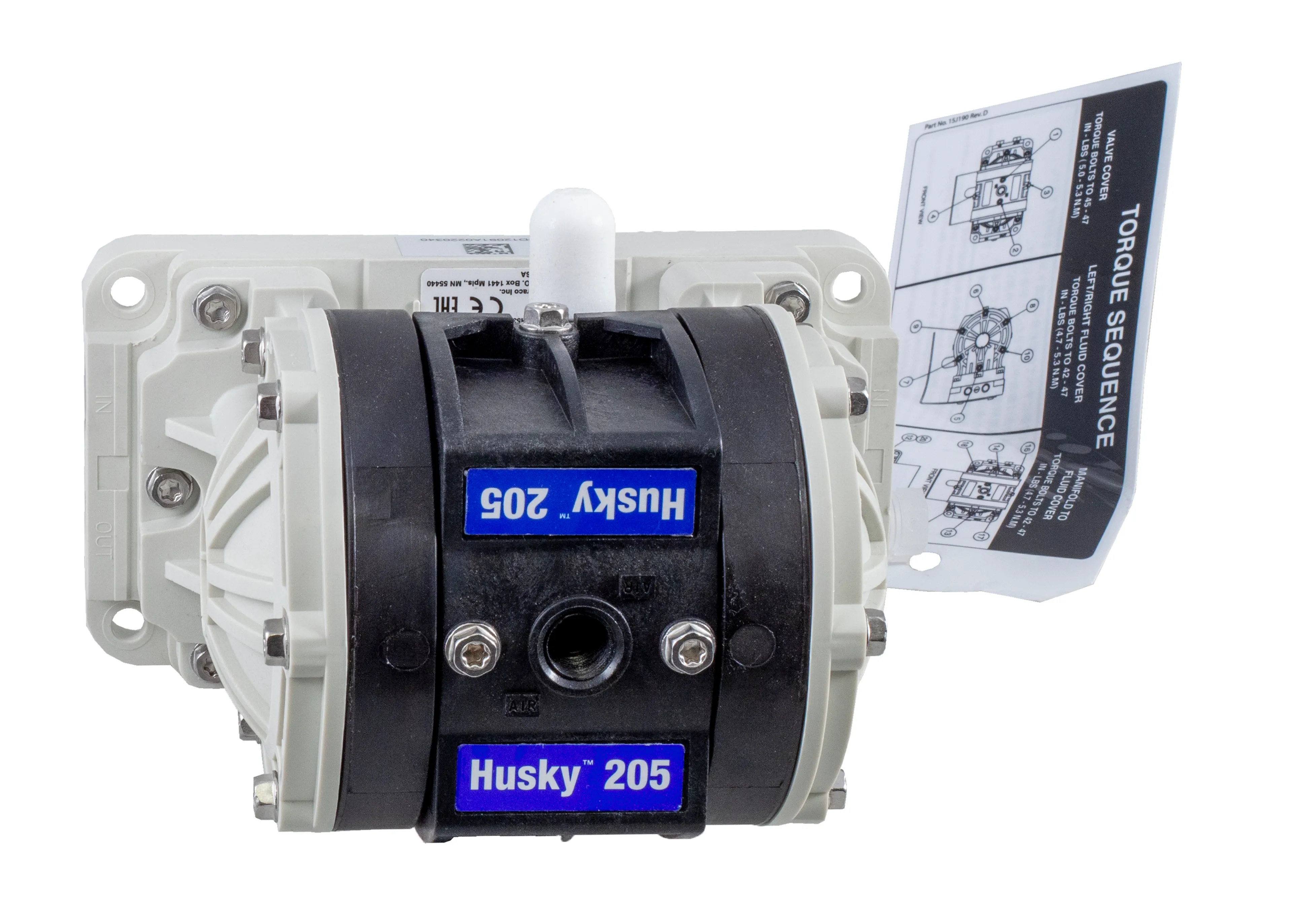 GRACO HUSKY 205 Membranpump 1/4”