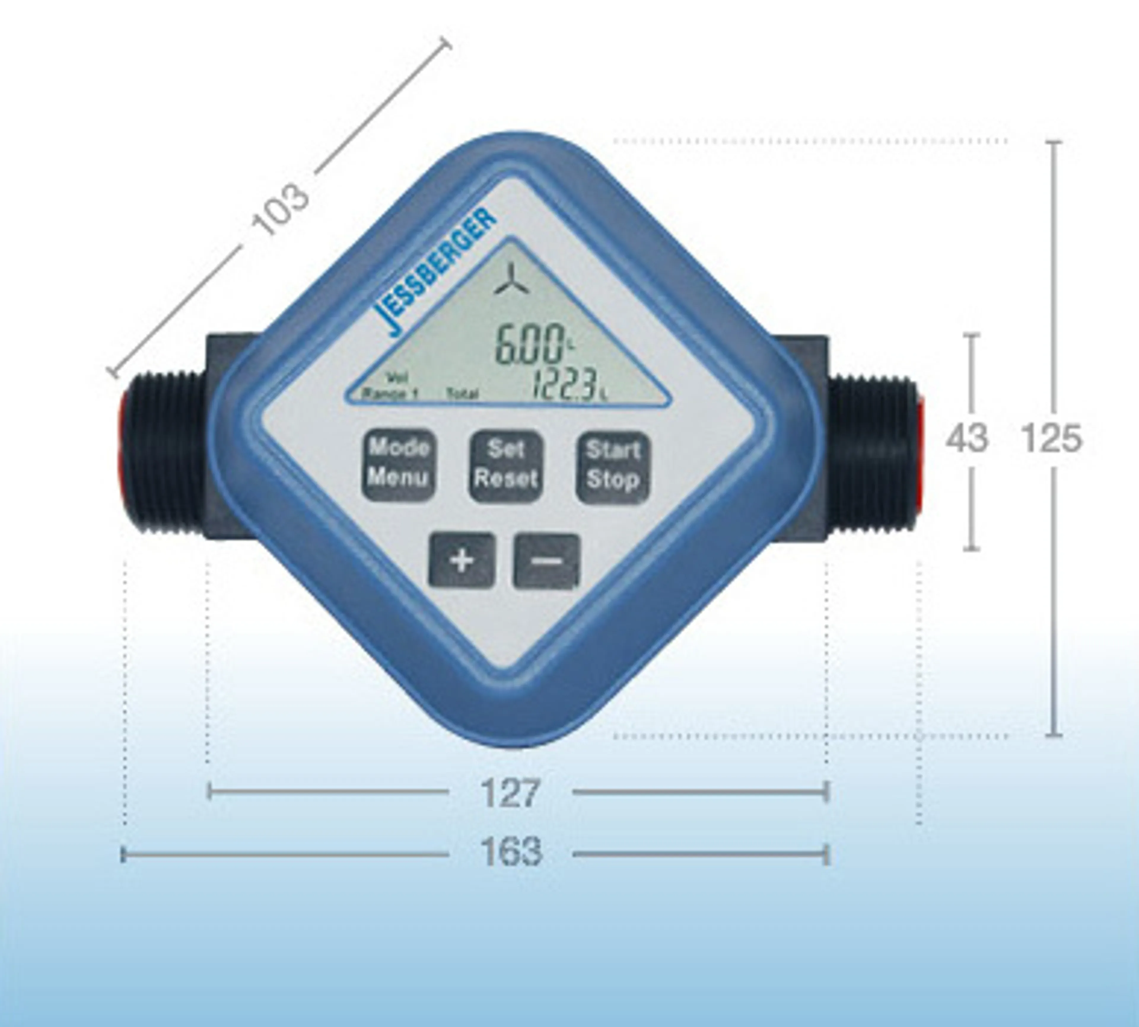 FM-120PP - Flödesmätare