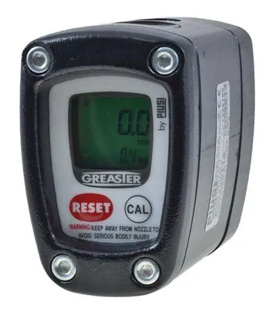 Digital metering dispenser for grease