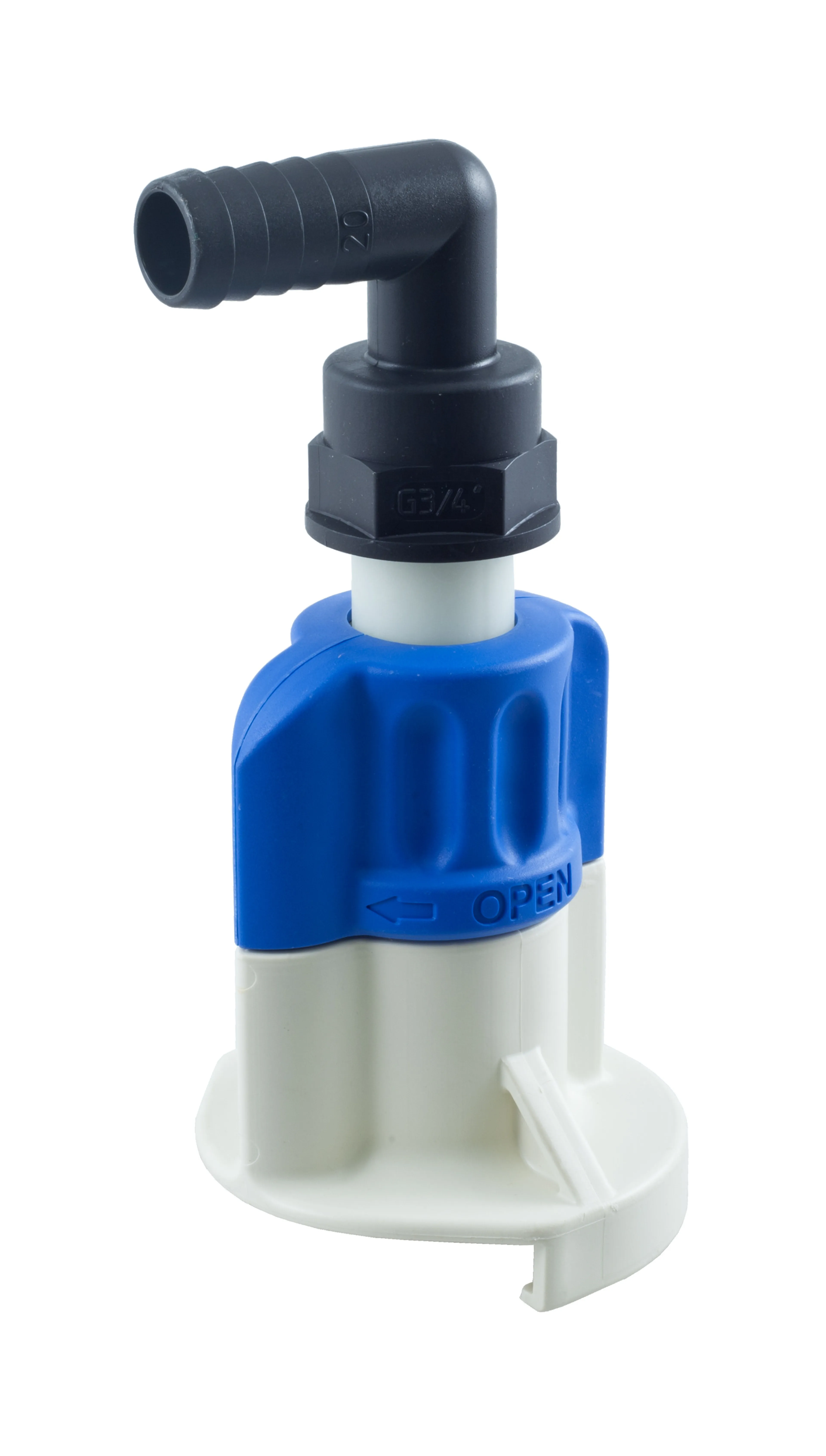Sugkoppling för IBC-behållarlock, urea