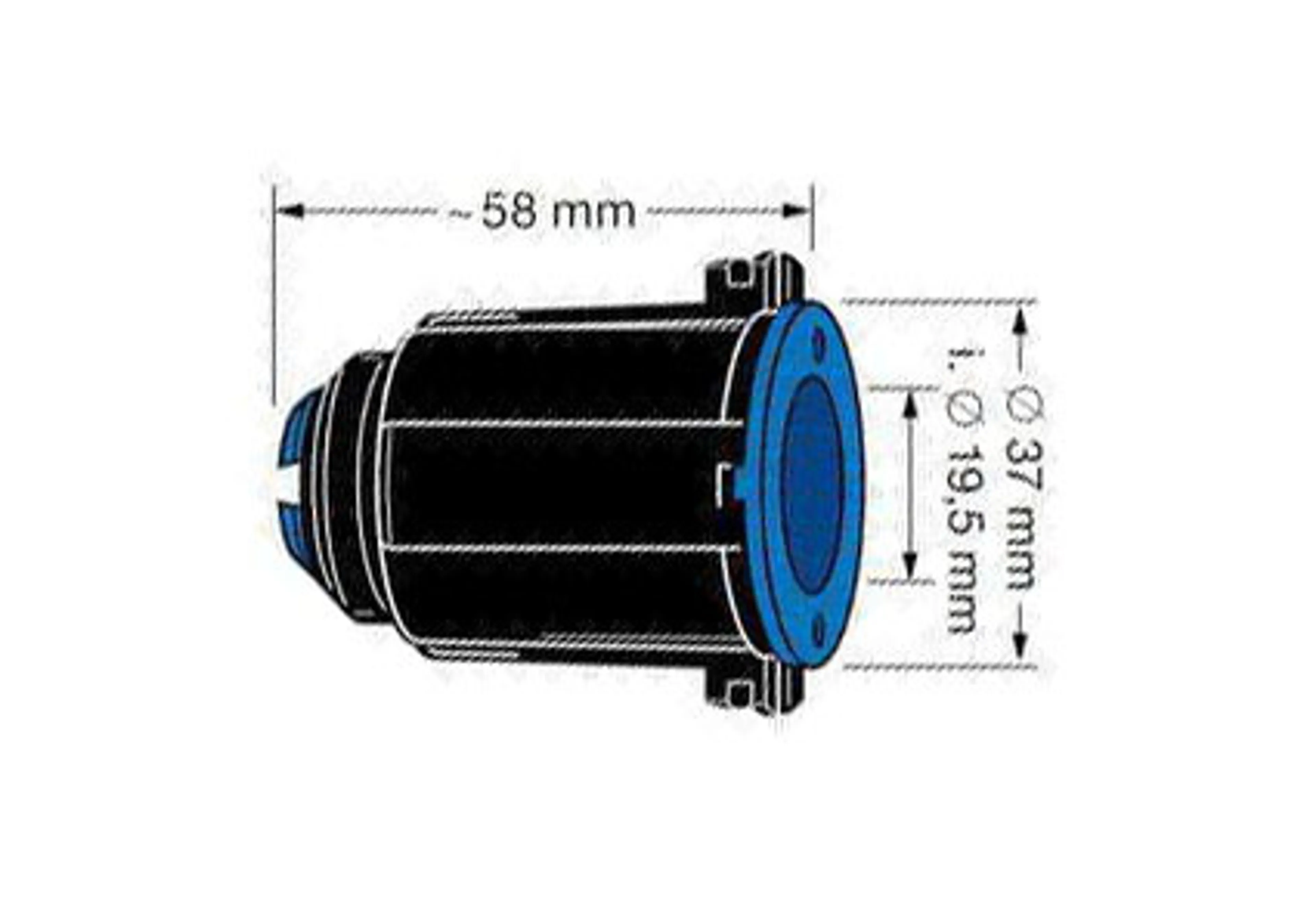 Magnetisk ureaadapter Elafix 40