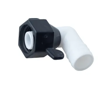Shurflo hose barb 90° female thread