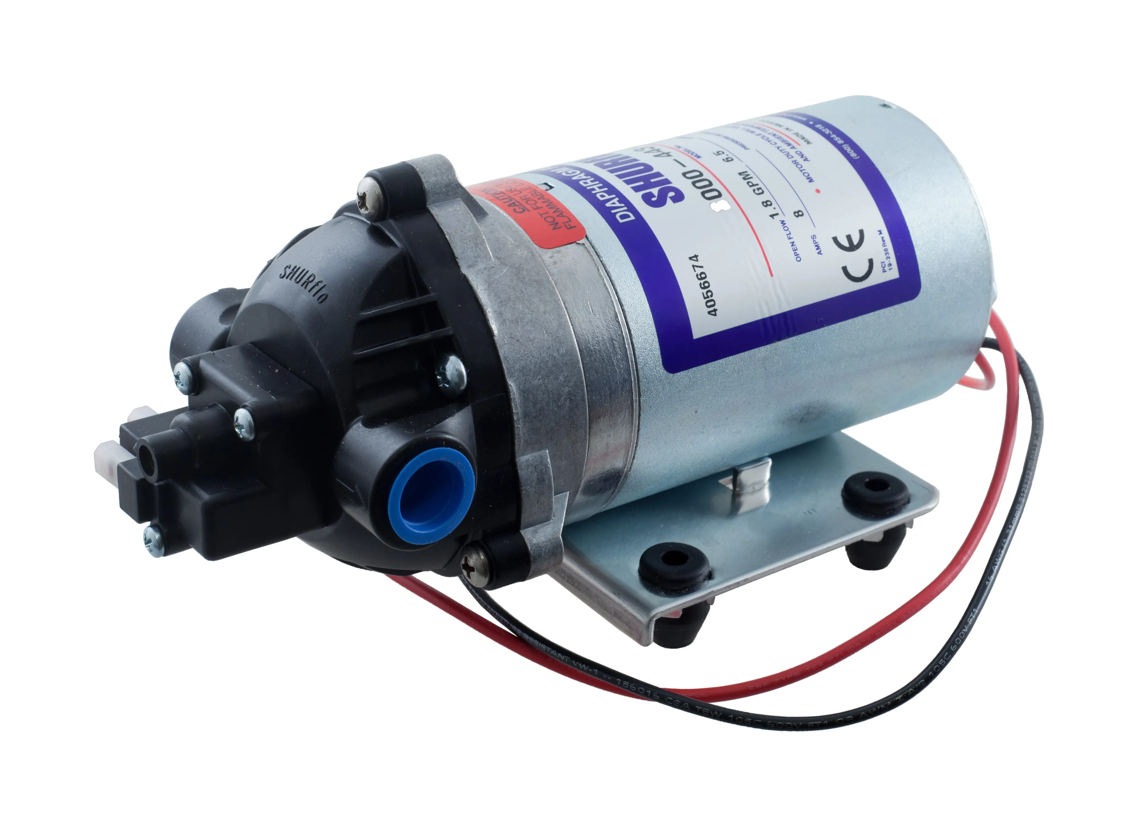 Shurflo 8000 membranpumpar med tryckvakt