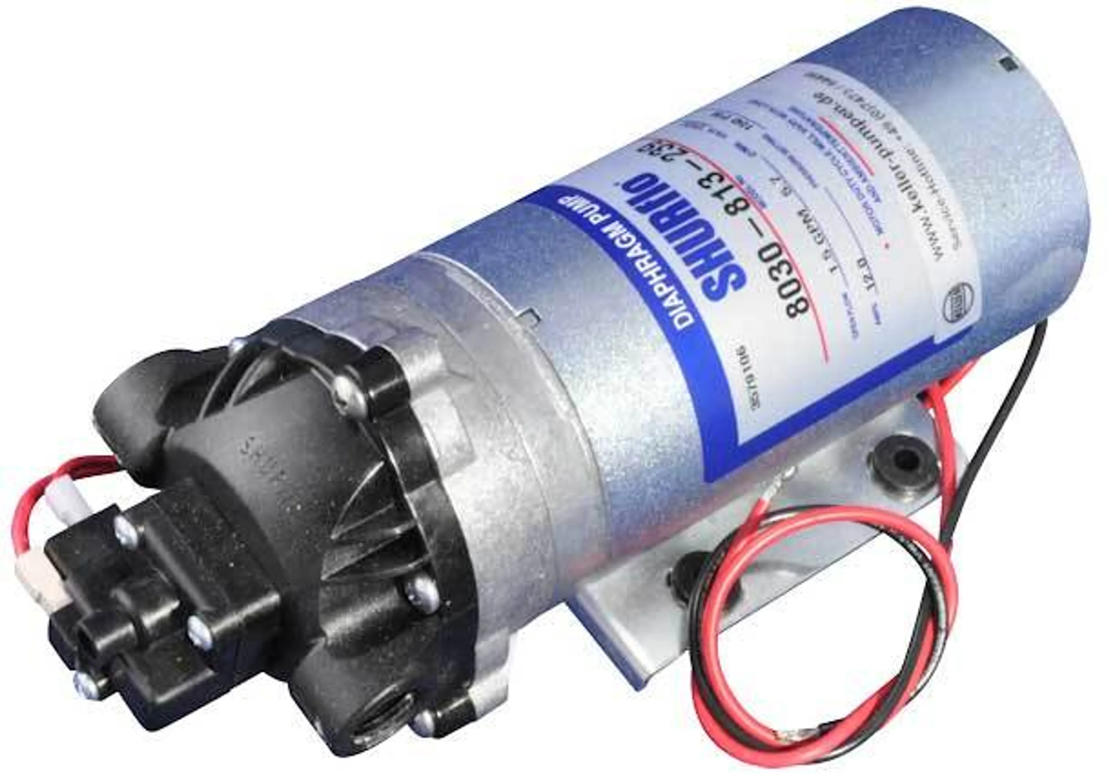 Shurflo 8030 membranpumpar med tryckvakt