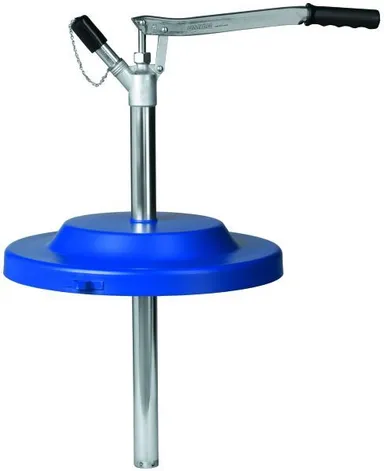 Grease gun filling devices for 20 and 50 kg containers