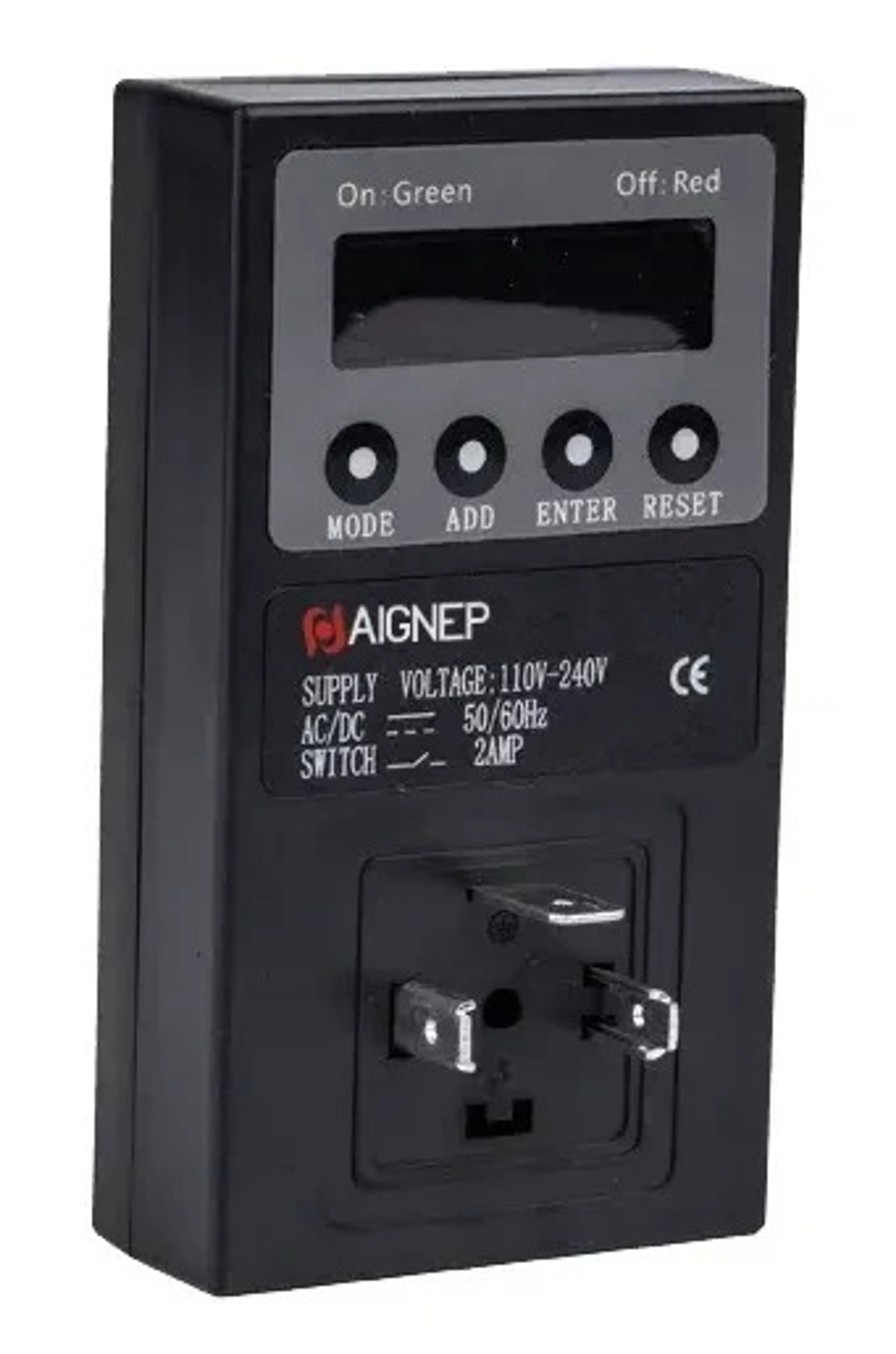Digital timer för ventilspole DIN43650A