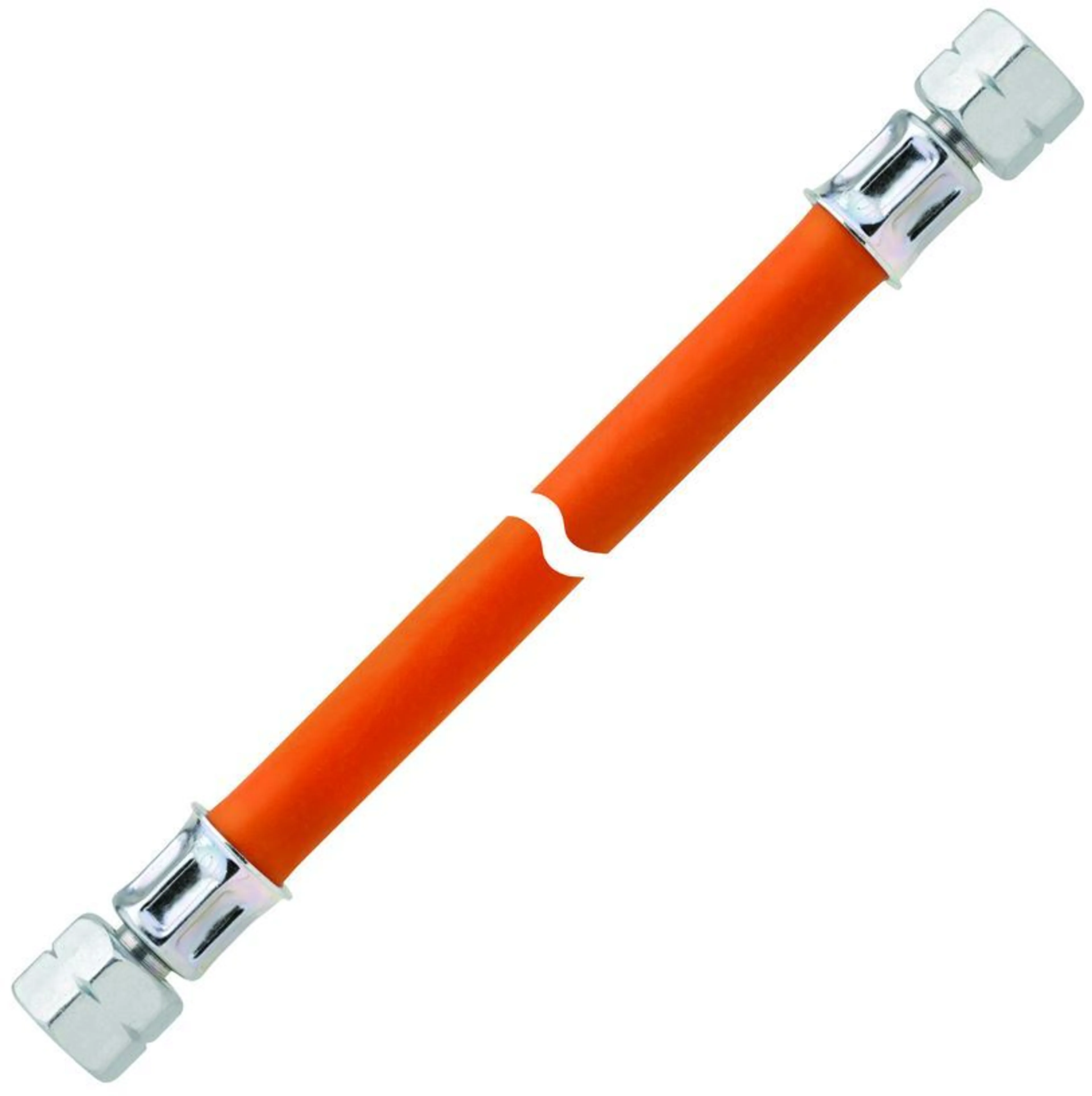 LPG-gummislang 3/8" med LH-kopplingar