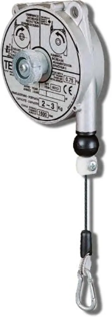 Balancers whit aluminium body, polypropylene rope