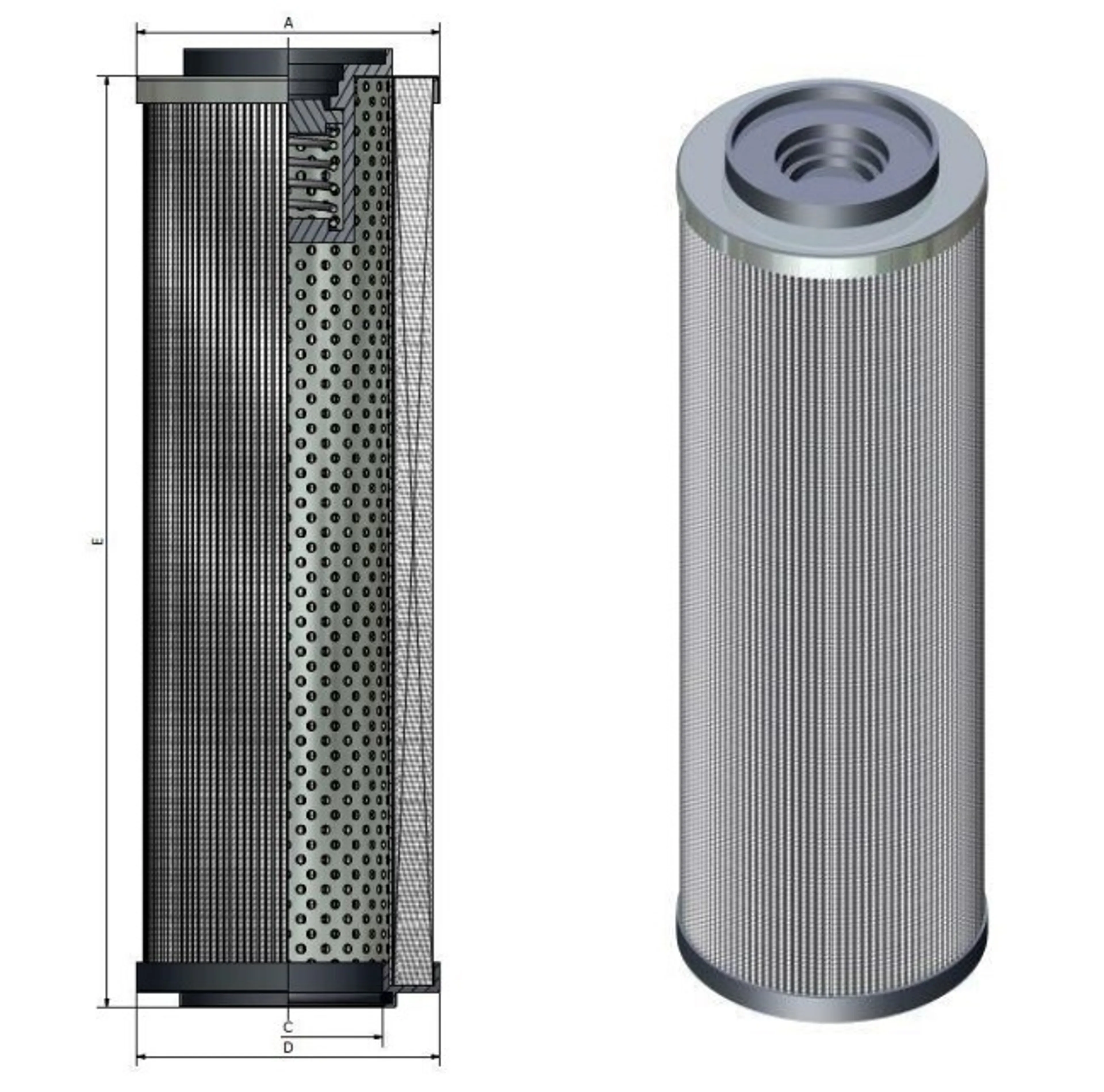 Parker 943737Q - filter element