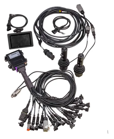 Proportional forest crane valve control kit 8-spool