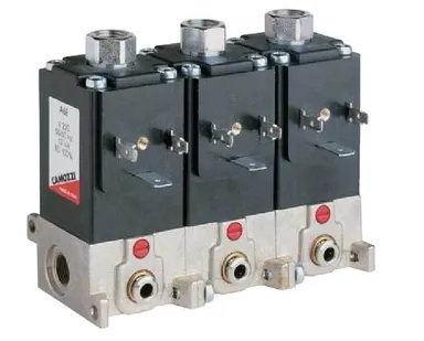 3/2 solenoid valve, manifold mount