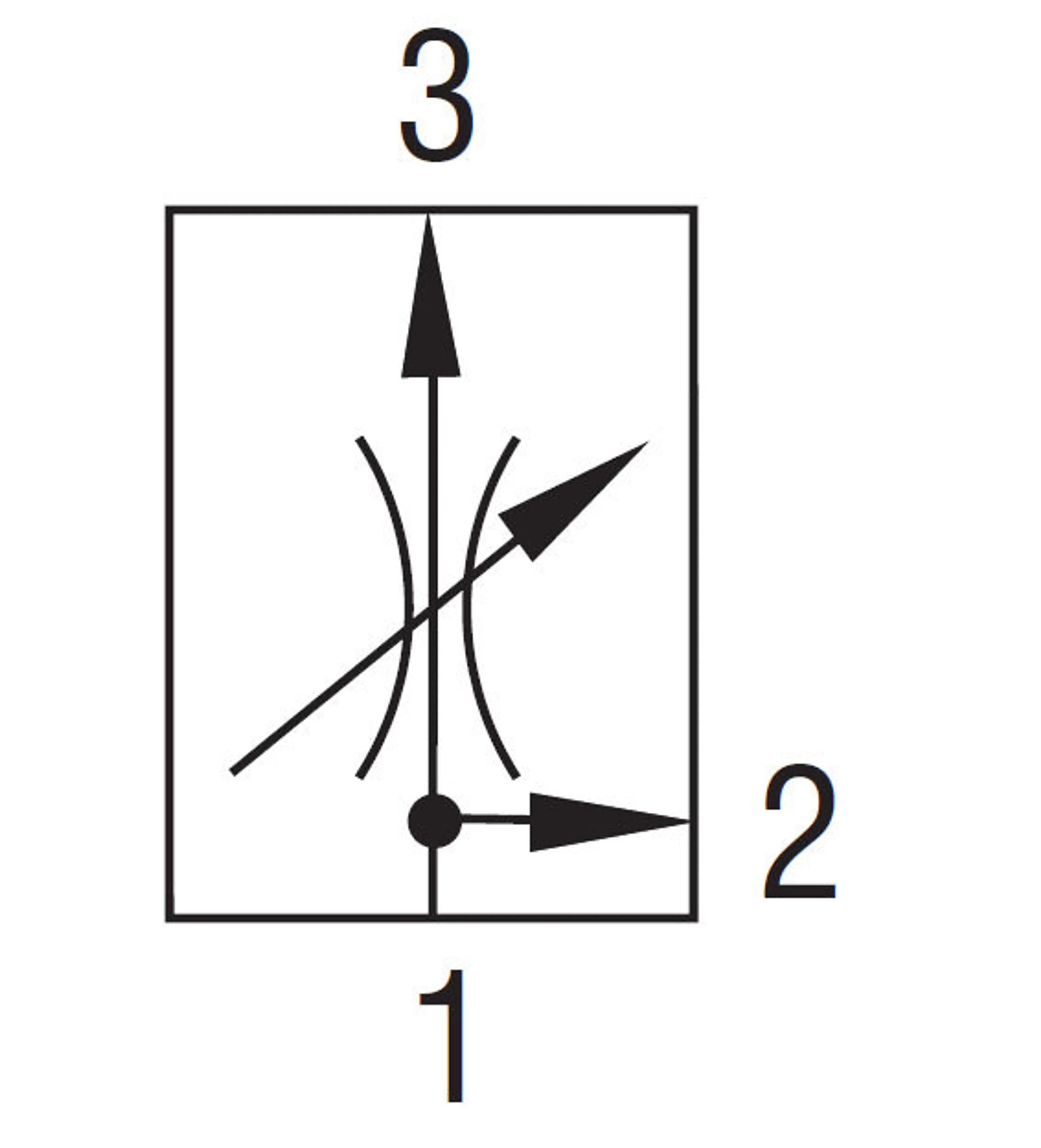 AH-SF32A-B3 - tryckkompenserad flödesreglerpatron SAE10