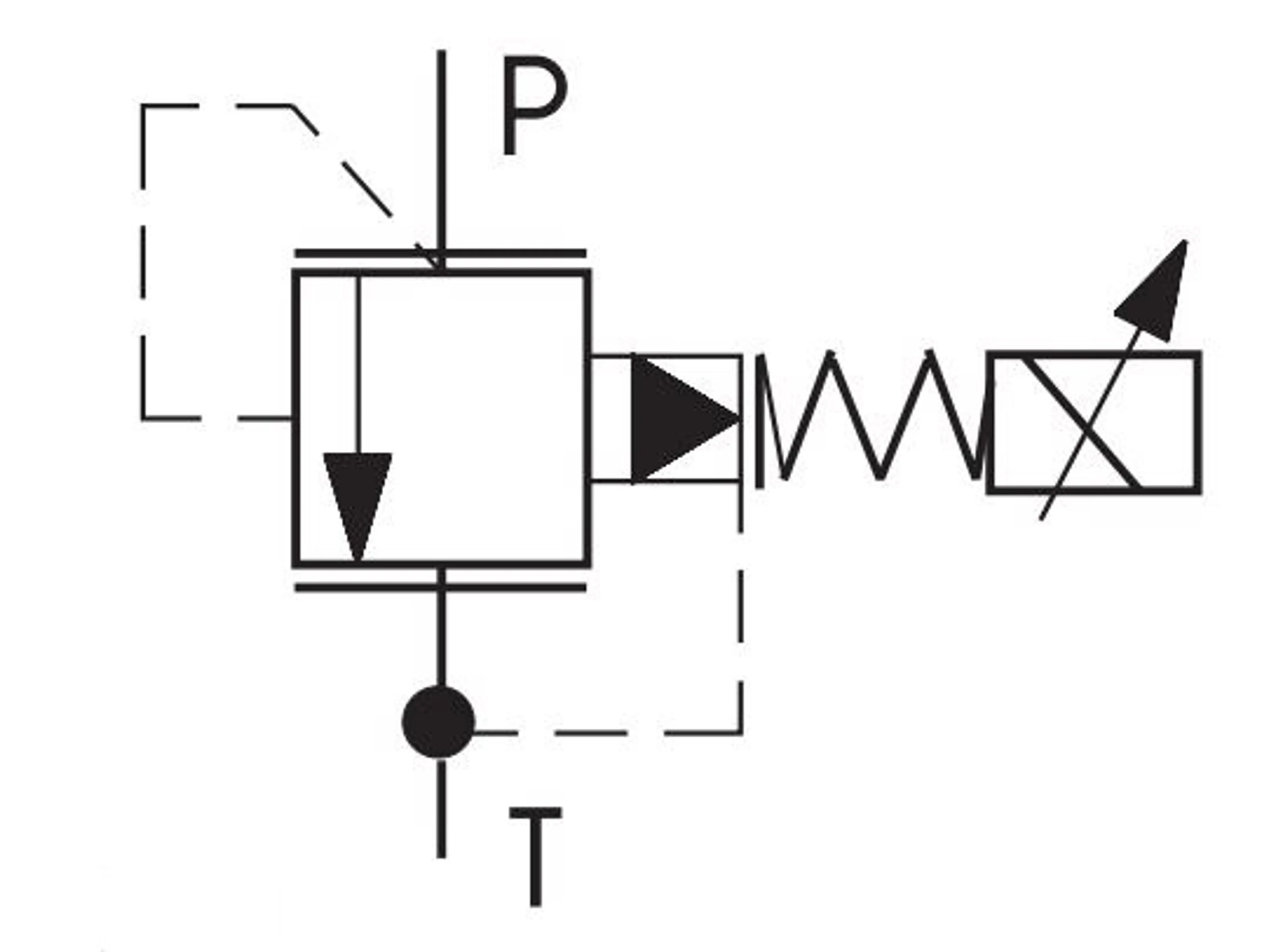 AH-SR4P2 - Proportionell tryckbegränsningspatron SAE10