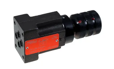 Argo Hytos Cetop 3 / NK6 painekompensoitu 2-tie virtauksensäätöventtiili 