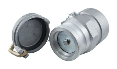 ALAKK - Camlock uros SK kaasunkeräysliitin hatulla, alumiini