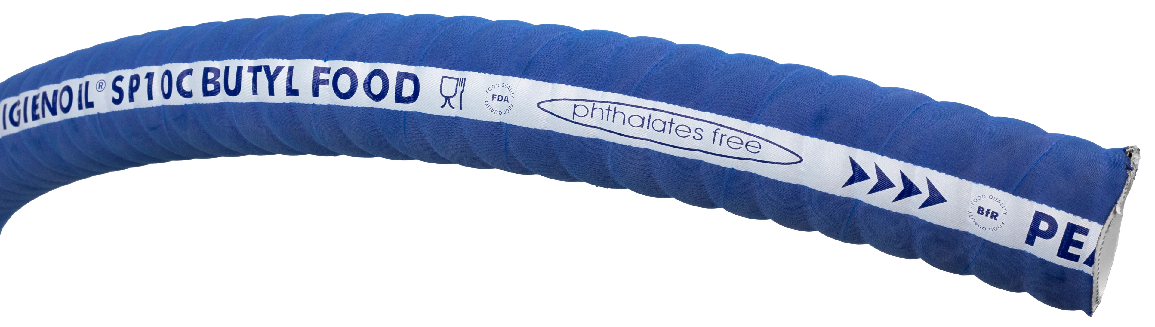 ALCOP - Food hose IIR with steel spiral