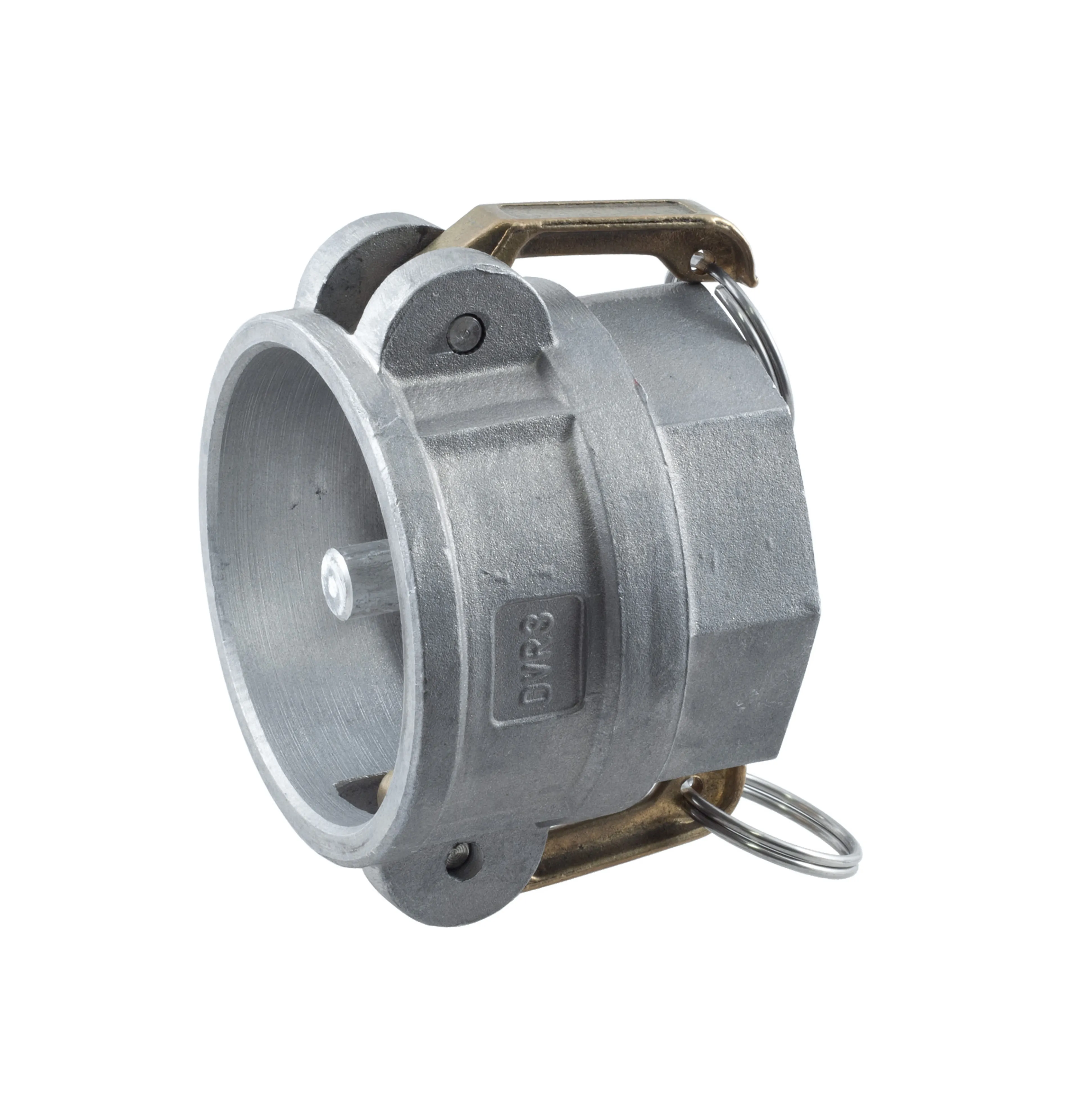 ALDK - Camlock-koppling hona/invändig gänga för gasuppsamling, aluminium