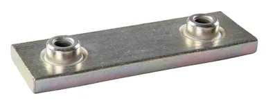 APS - DIN3015-2 weld plate with zinc plating