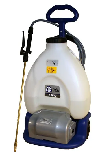 Battery-powered sprayer cart