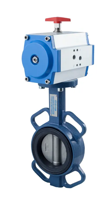 ART - Butterfly valve, PI-operated