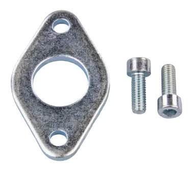 Oval mounting flange for ISO 6432 cylinder