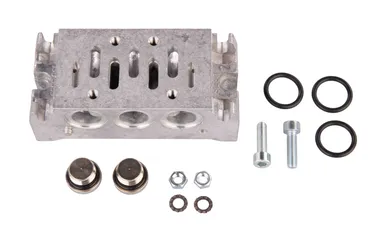 Sub plate ISO 5599/1 ISO 1