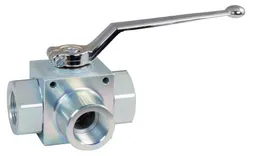 High pressure ball valves