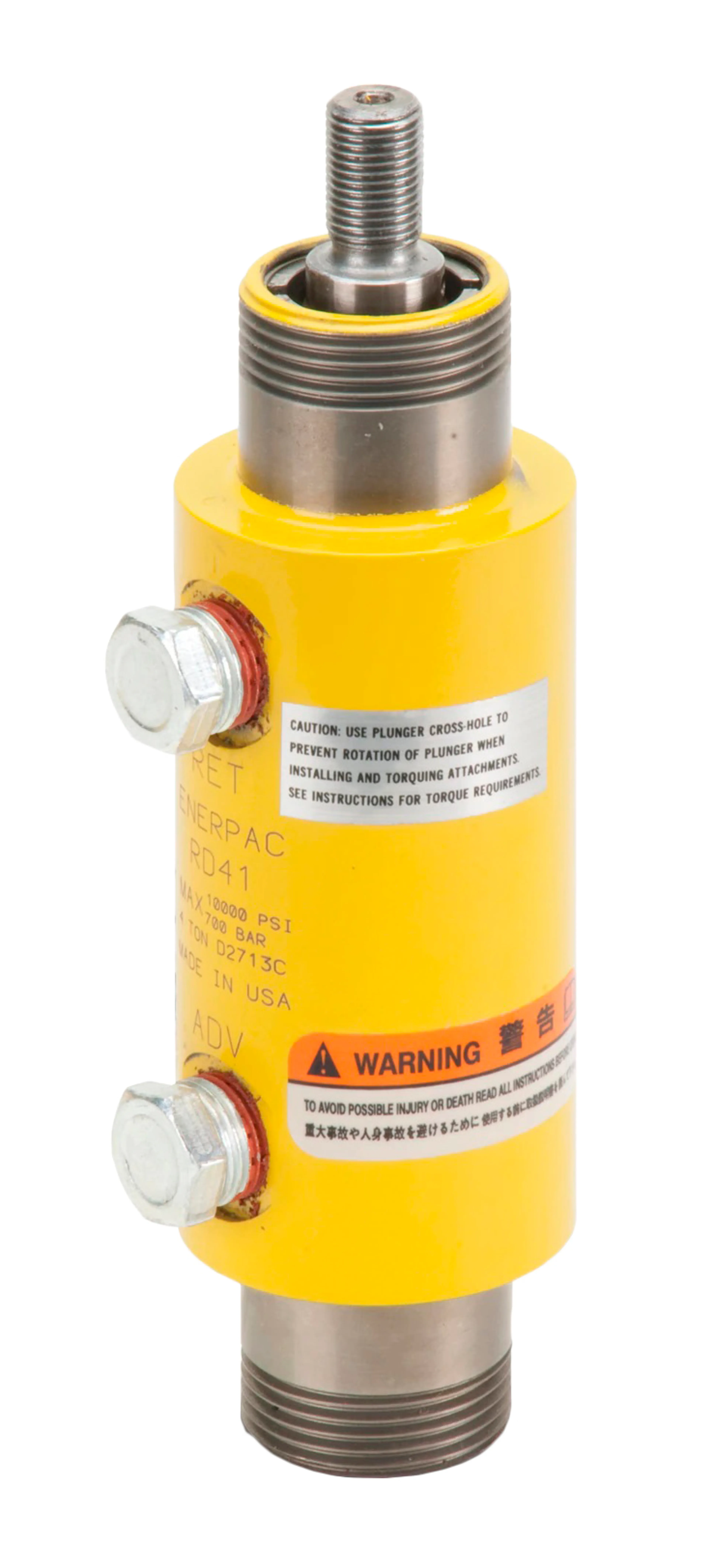 Dubbelverkande BRD-cylinder för produktionsbruk