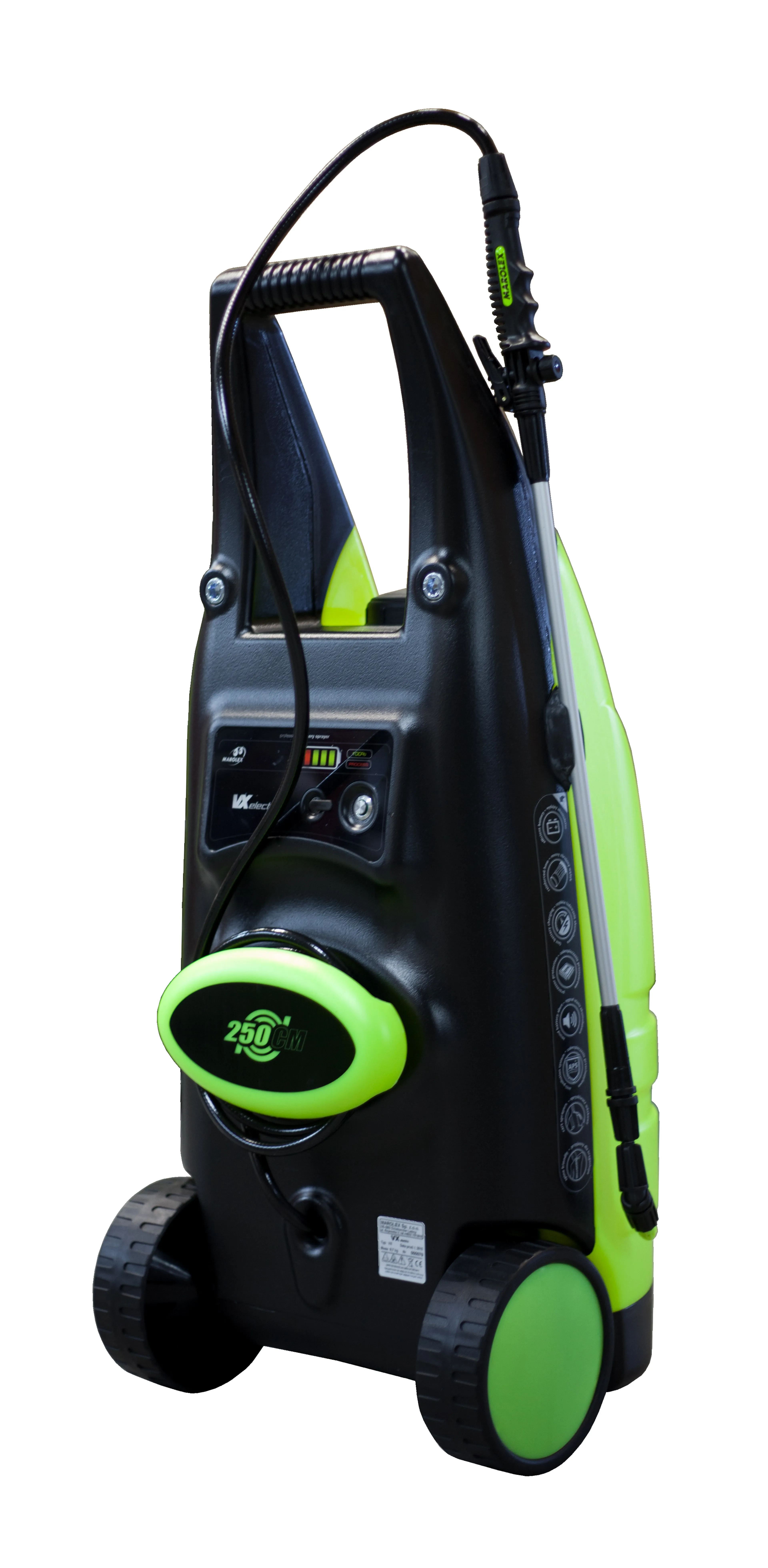 CAT-VX - Batteridriven spruta med vagn 20l