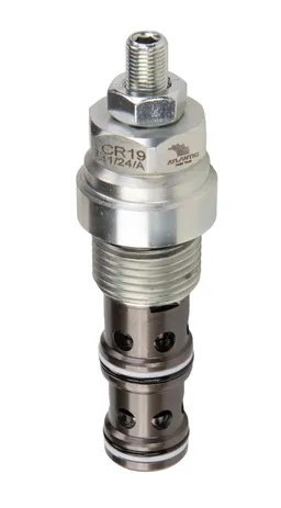 Pressure reducing cartridge valves