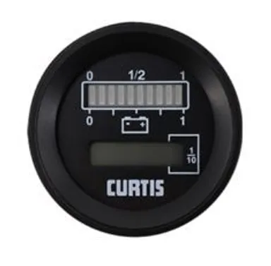 Curtis 24/36V Battery Gauge Hour Meter