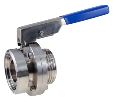 SMSLPVUN - Butterfly valve SMS female/male