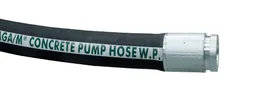 Abrasive material hoses